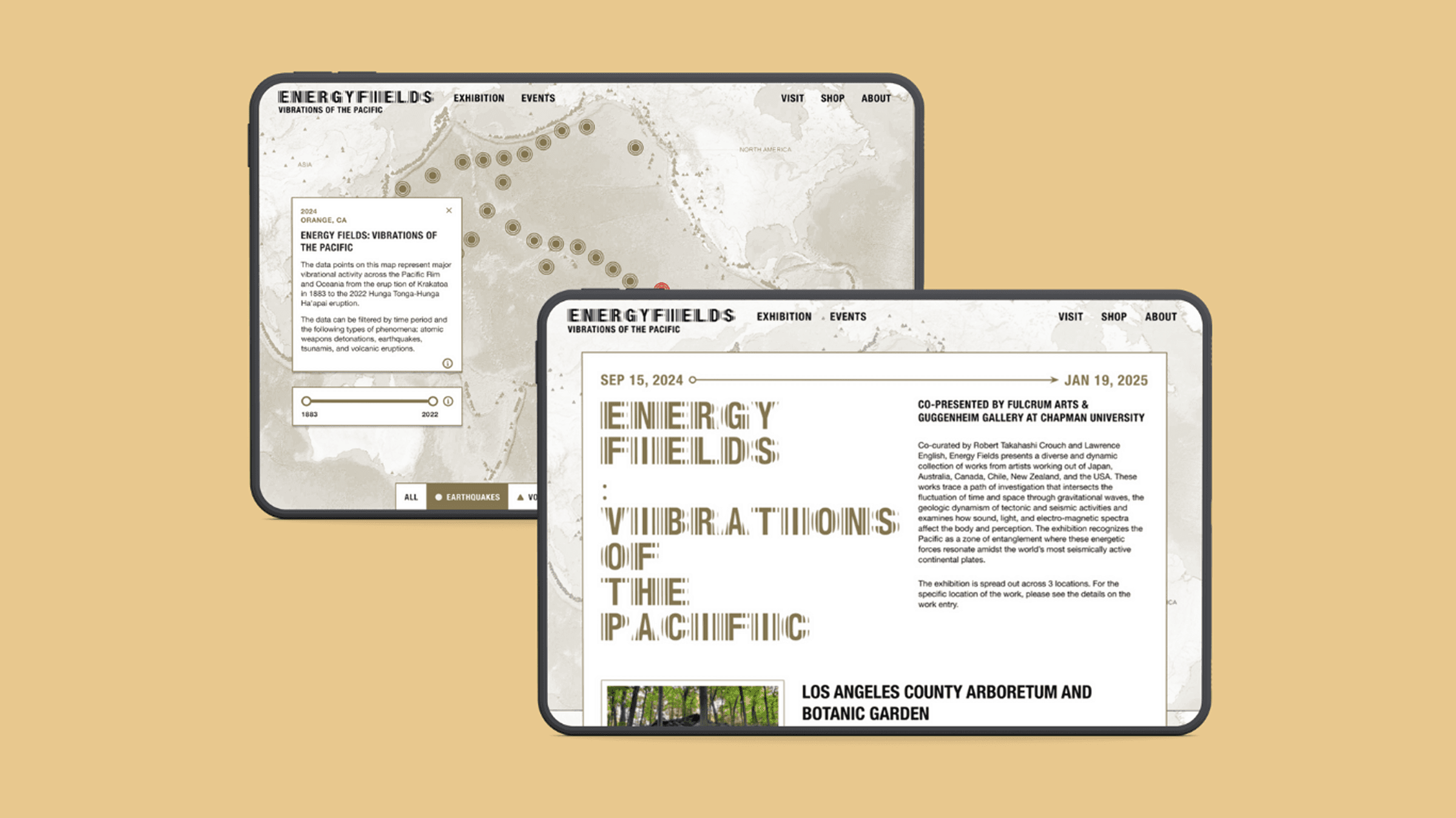 Energy Fields: Vibrations of the Pacific website