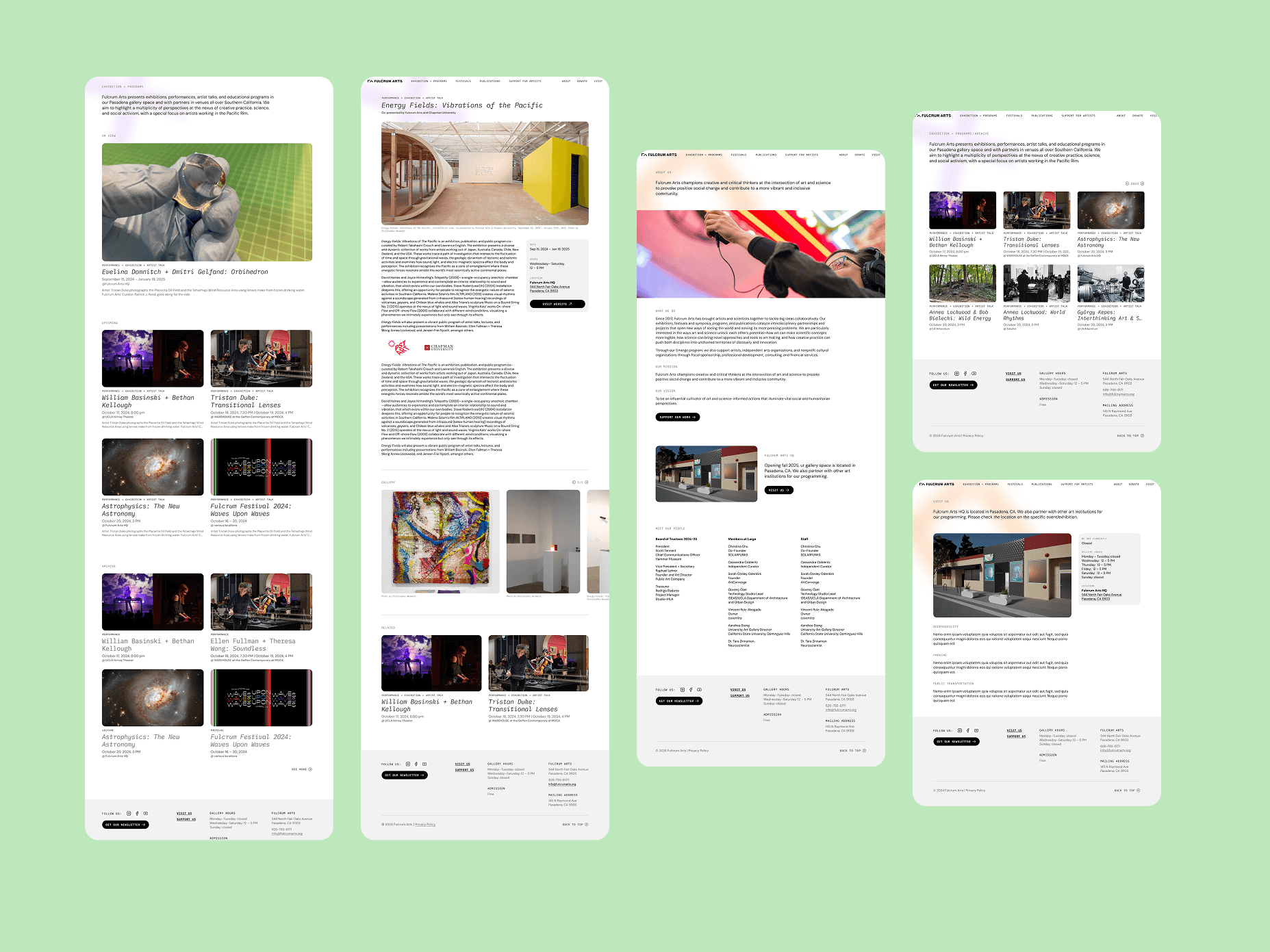 Visual design and prototyping